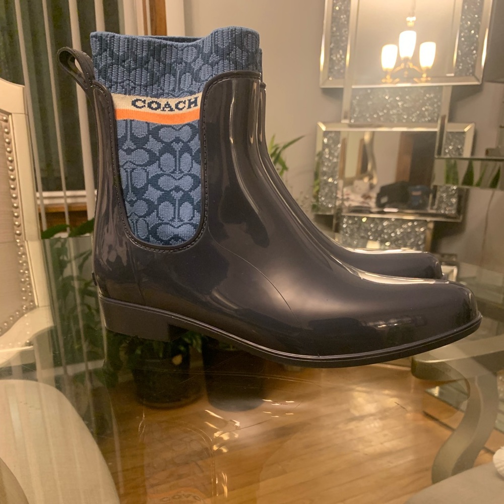 Coach Rain Boots.